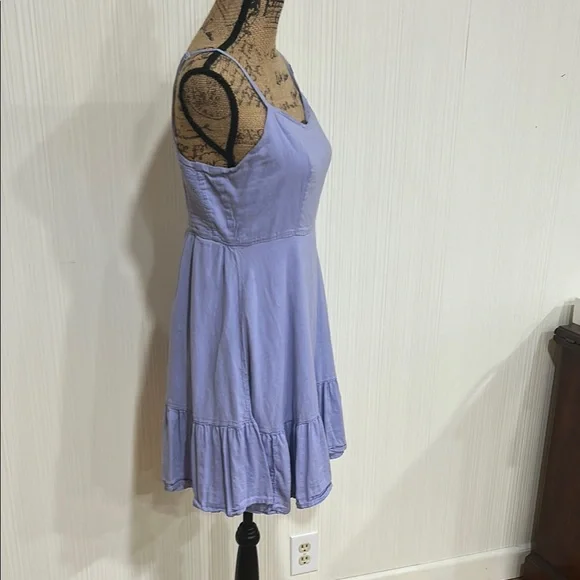 Old Navy Purple Ruffled Tiered Sundress - Picture 2 of 7
